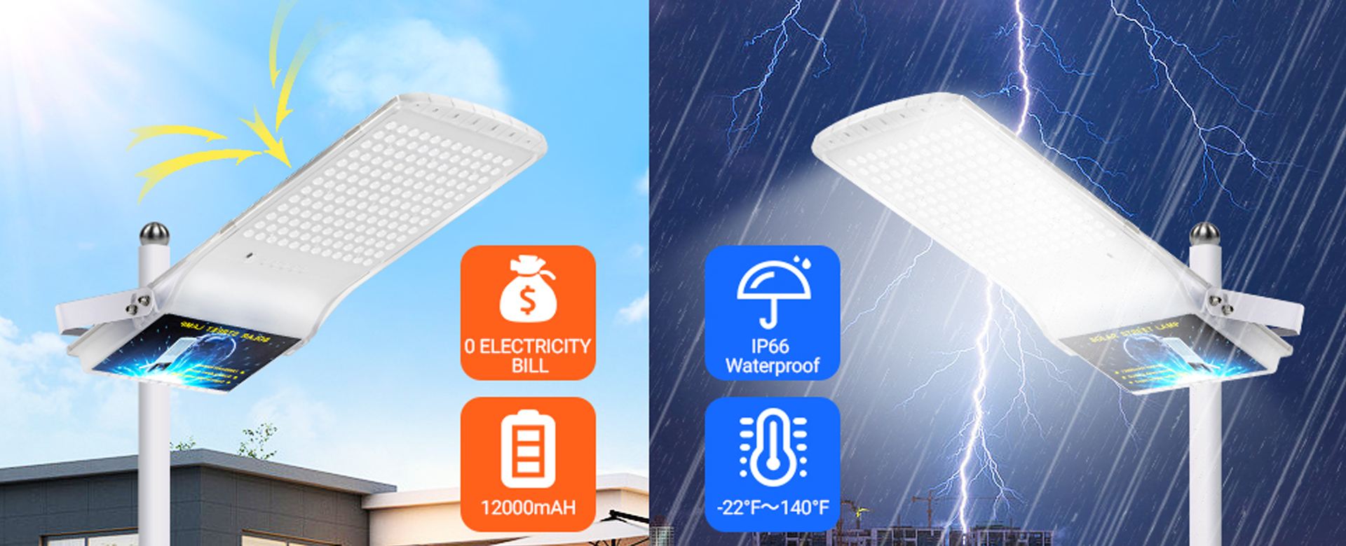 led street light solar